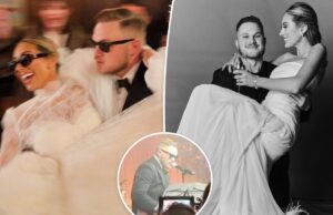 Зак Брайан подтверждает брак с Самантой Леонард, взглянув на свадебное торжество изнутри