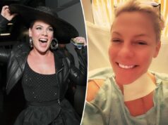 Пинк вступает в новый год с селфи в больнице во время операции: «Оставив позади всю свою боль»