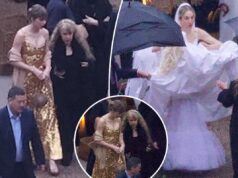 Тейлор Свифт звонит в 2026 году со Стиви Никс на новогодней свадьбе Эсте Хаим