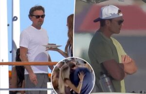 Том Брэди тусуется с Леонардо Ди Каприо, а Виттория Черетти в бикини тусуется на яхте после того, как вызвала слухи о романе с Аликс Эрл