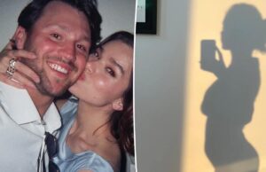 Беременная Хейли Стайнфелд демонстрирует растущую шишку и намекает на имя ребенка