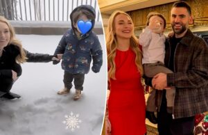 Линдси Лохан поделилась редкой фотографией двухлетнего сына Луая после празднования праздников в Дубае