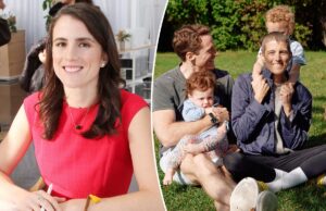 Татьяна Шлоссберг сияет на милой фотографии с детьми и мужем, сделанной перед смертью от рака от лейкемии