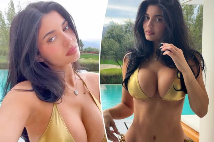 Кайли Дженнер сочетает бикини металлик с бриллиантами Cartier стоимостью более 50 тысяч долларов