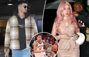 Звезда Ice Spice и Brooklyn Nets Майкл Портер-младший подогревает слухи об отношениях во время вечеринки в Нью-Йорке: они «очевидно были вместе»