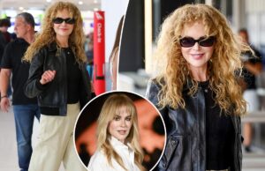 Николь Кидман приносит в новый год свои великолепные естественные локоны