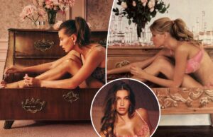 Хейли Бибер отдает дань уважения культовой съемке Жизель Бюндхен в новой рекламе Victoria’s Secret