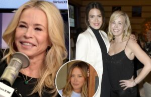 Челси Хэндлер защищает «чудесную, милую» Мэнди Мур от претензий Эшли Тисдейл на «мамскую группу» на Page Six Radio