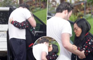 Заплаканные Али Вонг и Билл Хейдер обнимались в эмоциональном прощании за 2 месяца до новости о расставании