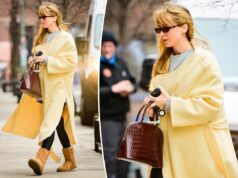 Дженнифер Лоуренс сочетает свою сумочку из кожи аллигатора за 33 тысячи долларов с уггами