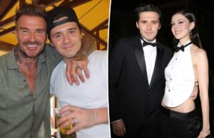 О попытке Дэвида Бекхэма закопать топор войны с сыном Бруклином и Николой Пельтц