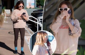 Посмотрите фотографии мрачного телефонного разговора Эшли Тисдейл, поскольку драма «токсичной» группы мам продолжается