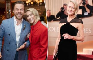 Робин Райт неловко признается Дереку Хау, что думала, что он женат на сестре Джулианне.