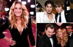 Джулия Робертс, звезды «Жаркого соперничества» празднуют на вечеринке CAA «Золотой глобус»