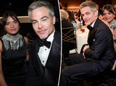 Крис Пайн и его подруга Кейана Скай Венгер наслаждаются редким публичным выходом на церемонию «Золотой глобус-2026»