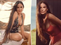 Почему Деми Мур не планирует стричь свои фирменные волосы до талии