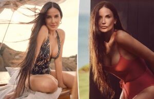 Почему Деми Мур не планирует стричь свои фирменные волосы до талии