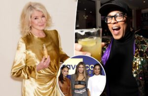 Марта Стюарт тусуется с актерами «RHONY» и Доном Лемоном в баре Polo перед запуском средств по уходу за кожей