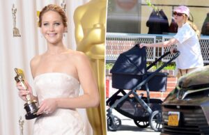 Оскароносная актриса Дженнифер Лоуренс называет себя «мамой-домохозяйкой»