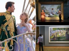 Коллеги по фильму «Wicked» Ариана Гранде и Джонатан Бэйли воссоединяются для возрождения «Воскресенья в парке с Джорджем»