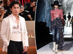 Звезда «Жаркого соперничества» Хадсон Уильямс дебютирует на подиуме для Dsquared2 на Неделе моды в Милане