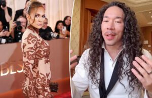 Режиссер премии «Золотой глобус» Glambot устанавливает рекорд по «грубому» поведению Дженнифер Лопес на красной дорожке