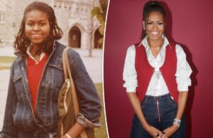 Мишель Обама воссоздает свой принстонский наряд 1980-х годов для фильма «Зови ее папочкой»