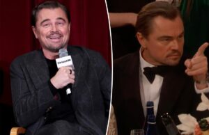 Леонардо Ди Каприо отказывается назвать своего друга, с которым он разговаривал в вирусном клипе на «Золотой глобус»