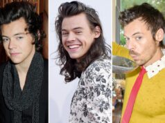 Эволюция прически Гарри Стайлса: от небрежных прядей до смелой стрижки