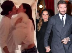 Никола Пельц поделилась романтическим видео с Бруклином Бекхэмом после того, как его семья вместе уехала в Париж