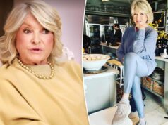 Марта Стюарт даже становится гламурной перед тренировкой: «В спортзале есть мужчины»