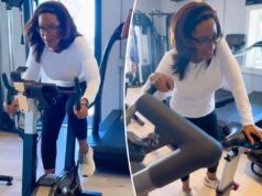 Опра Уинфри изнурительно тренируется 72 минуты, чтобы отпраздновать свой 72-й день рождения