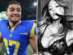 Звезда НФЛ сфотографировалась с Сидни Суини после того, как она запустила линию пикантного нижнего белья