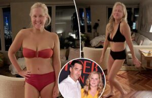 Эми Шумер моделирует бикини, двигаясь «вперед без сожалений» после расставания с Крисом Фишером