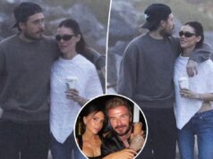 Бруклин Бекхэм и Никола Пельц держатся за руки во время романтической прогулки на первых фотографиях после жестокой тирады в адрес его родителей