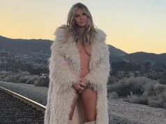 Хайди Клум дразнит клип Diplo в одних стрингах и шубе