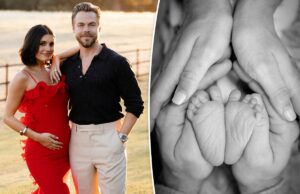 Дерек Хаф и его жена Хейли Эрберт приветствуют «чудо» ребенка