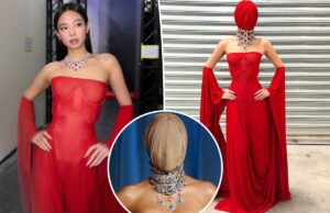 Дженни придаёт яркий оттенок вирусному костюму Маржелы в маске Ким Кардашьян