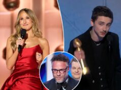 Церемония вручения «Золотого глобуса-2026» не стабилизировалась спустя 10 минут.