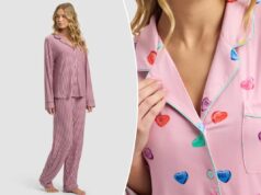 Мягкие пижамы Cosy Earth, одобренные Опрой, теперь выпускаются с принтами ко Дню святого Валентина.