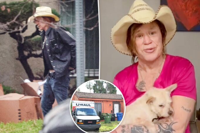 Микки Рурк отрицает свою причастность к «унизительному» GoFundMe за 100 тысяч долларов, поскольку ему грозит выселение