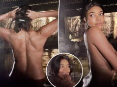 53-летняя Габриэль Юнион разделась для знойного купания во время поездки в Японию