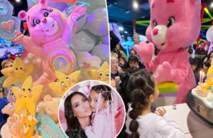 Экстравагантная вечеринка Ким Кардашьян в честь 8-летия дочери Чикаго в стиле «Заботливого медведя»