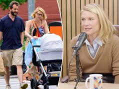 Клэр Дэйнс раскрывает имя своего третьего ребенка спустя годы после того, как неожиданный ребенок вызвал «конвульсивный срыв»