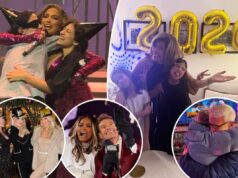 Канун Нового 2025 года: посмотрите, как отпраздновали Дженнифер Лопес, Хода Котб и другие звезды