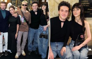 Никола Пельц игнорирует Викторию Бекхэм в новом клипе на Неделе моды в Париже, поскольку семейная вражда бушует