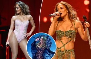 Дженнифер Лопес отвечает на заявления, что ей в 56 лет следует «одеться в соответствии со своим возрастом»: «Если бы у тебя была эта попка, ты бы тоже была голой!»