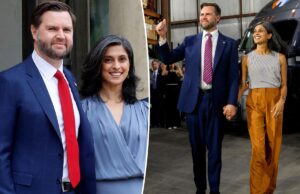 Жена вице-президента Джей Ди Вэнса Уша беременна и ждет четвертого ребенка