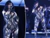 Cardi B демонстрирует фигуру в прозрачном и кожаном комбинезоне для выступления на шоу SNL