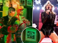 Как Тейлор Свифт заявила о своем присутствии на вечеринке Трэвиса и Джейсона Келси в честь Супербоула «Новые высоты»